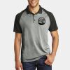 PosiCharge ® RacerMesh ® Raglan Heather Block Polo Thumbnail